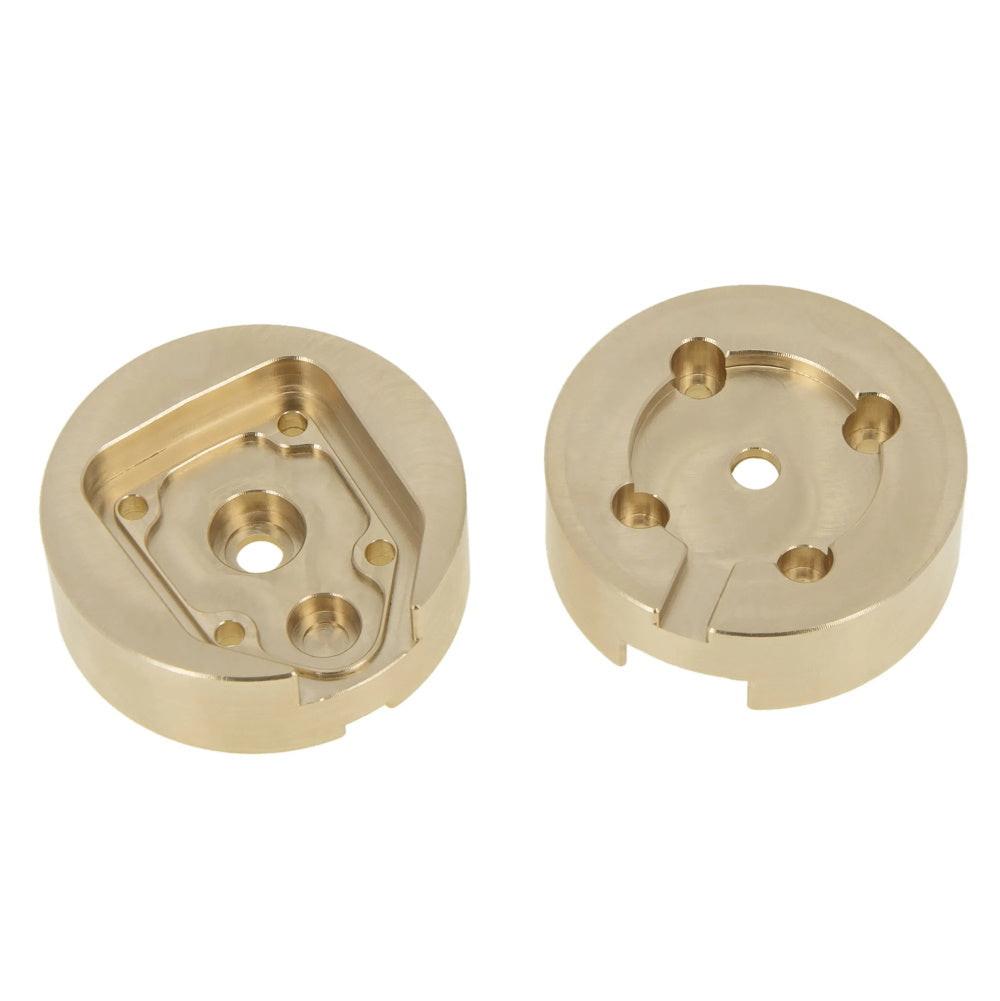 Powerhobby Brass Outer Portal Housing Covers Rear Gear Covers 65g UTB18 Capra - PowerHobby