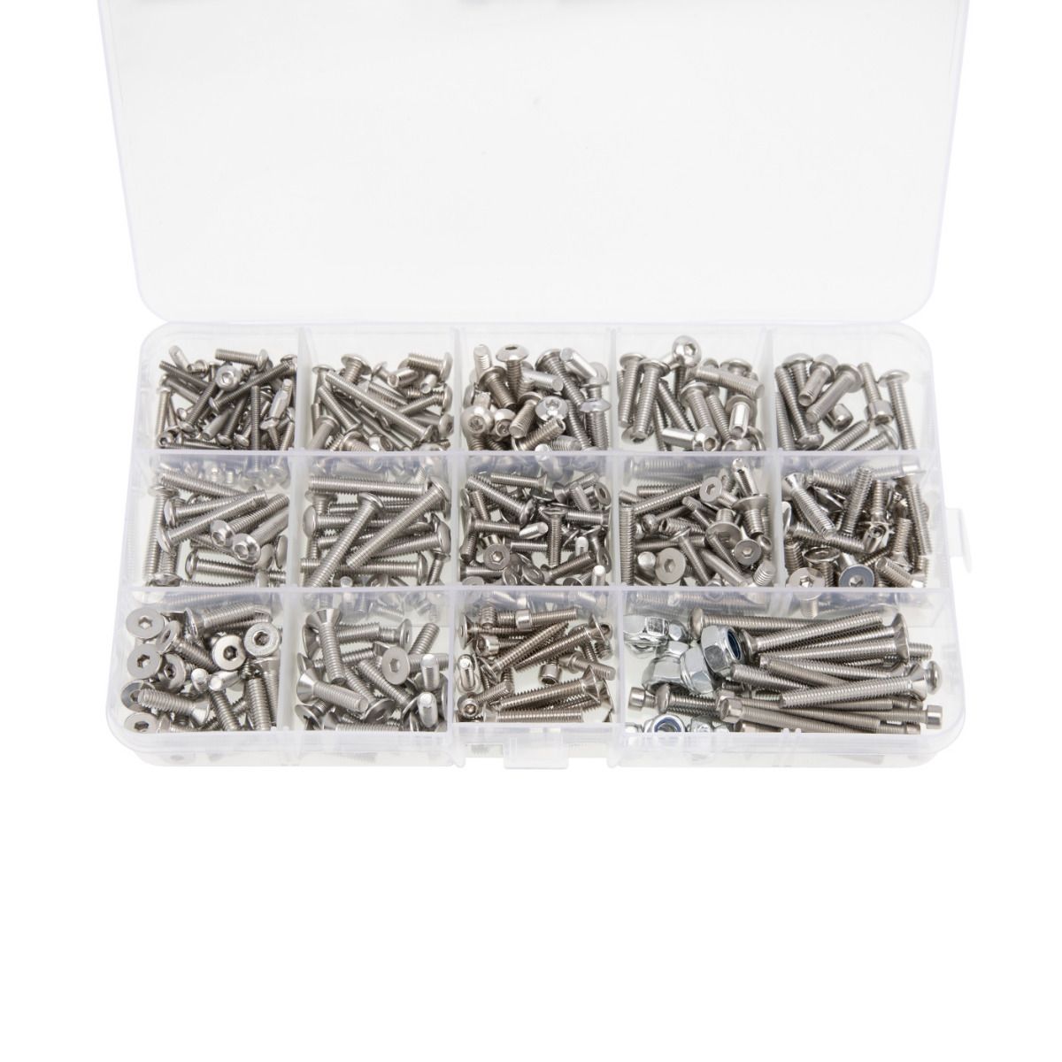 Powerhobby Stainless Steel Screws Kit Set Box Axial SCX10III 430pcs - PowerHobby