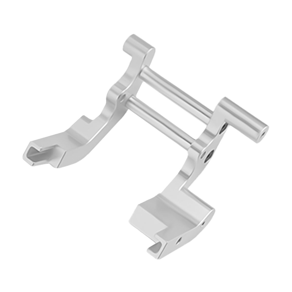 Powerhobby Aluminum Rear Motor Guard Silver FOR Traxxas Slash Stampede Rustler Bandit - PowerHobby