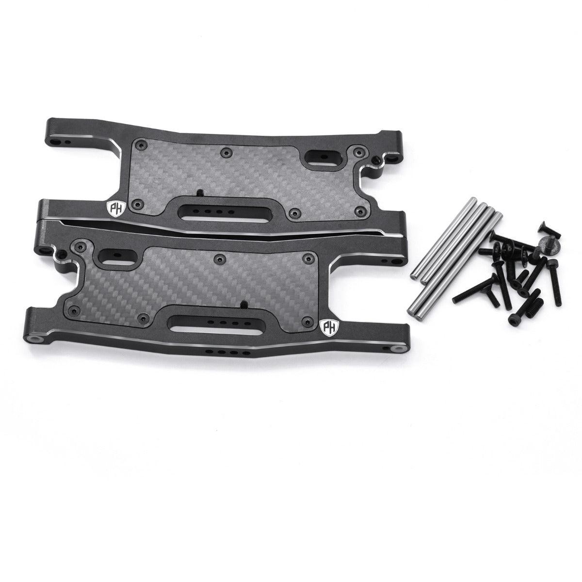 Powerhobby Aluminum Rear Arms FOR Traxxas Sledge Black - PowerHobby