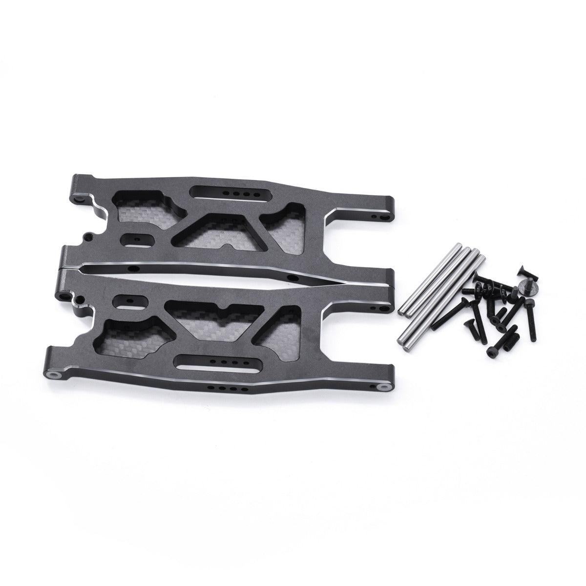 Powerhobby Aluminum Rear Arms FOR Traxxas Sledge Black - PowerHobby