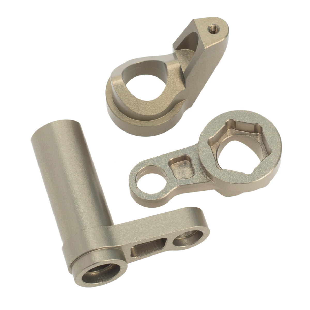 Powerhobby 7075 Aluminum Steering Bellcrank 3-piece set FOR TRAXXAS Sledge - PowerHobby