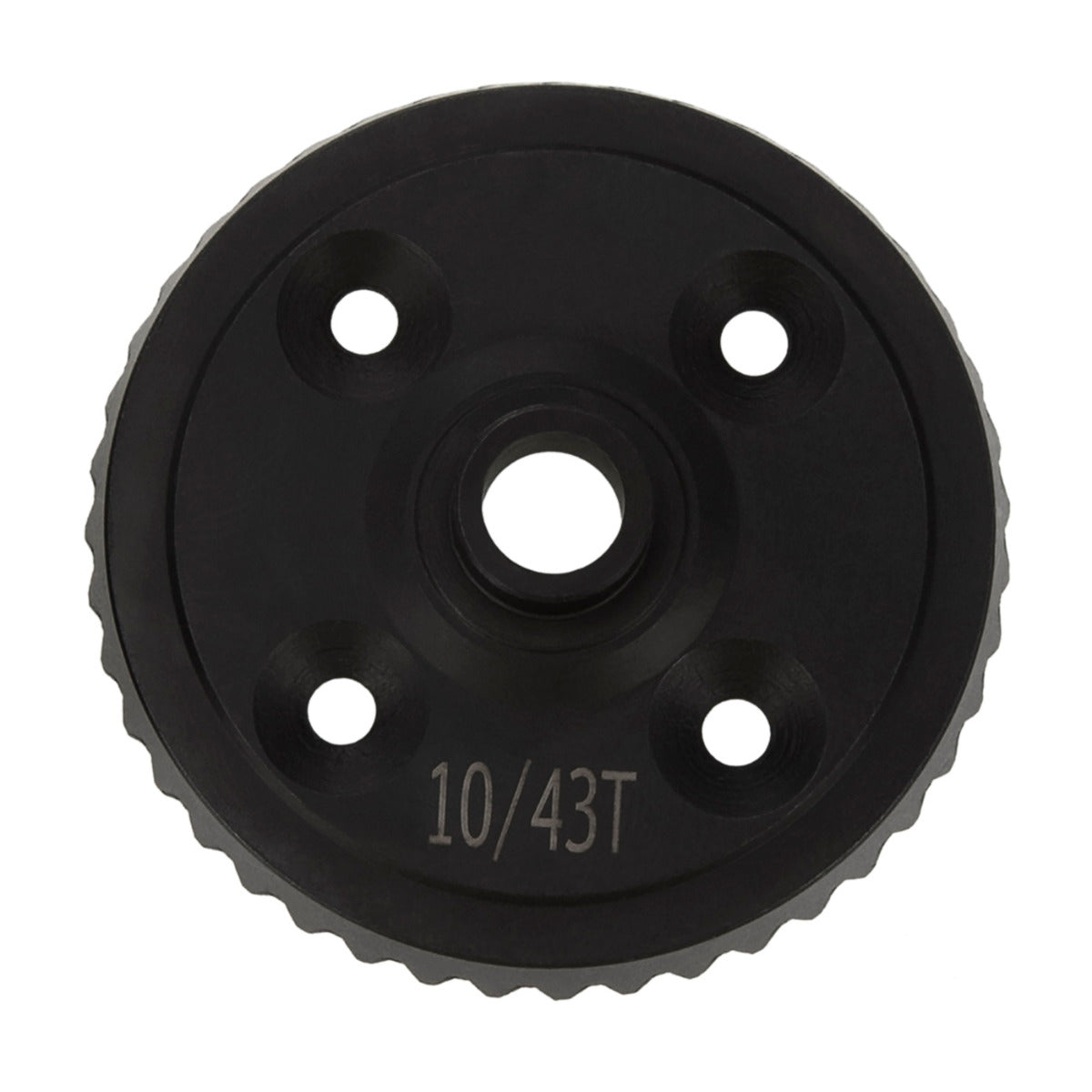 Powerhobby Steel Diff Bevel Gear 43T & Pinion Gear 10T Black FOR Traxxas Sledge - PowerHobby