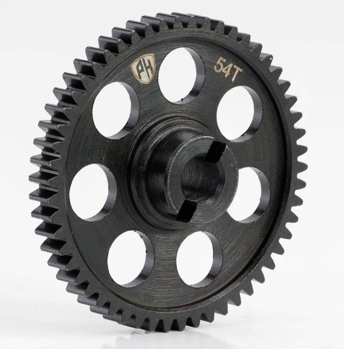Powerhobby 54T 0.5 Module Hardened Steel Main Spur Gear - PowerHobby