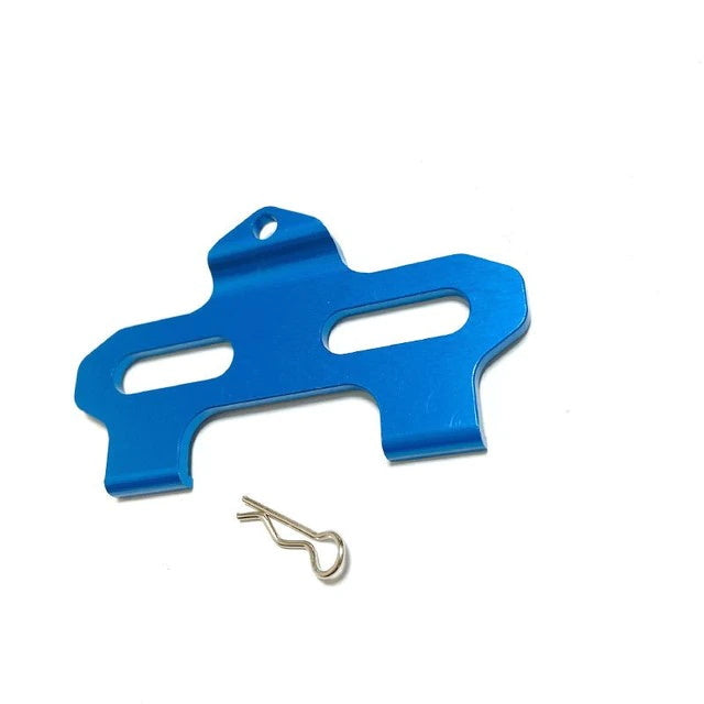 Powerhobby Aluminum Battery Hold Down FOR Traxxas Prerunner Rally SST Teton Blue - PowerHobby