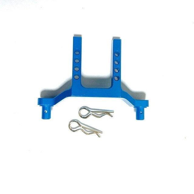 Powerhobby Aluminum Front Body Mount FOR Traxxas Prerunner Rally SST Teton Blue - PowerHobby