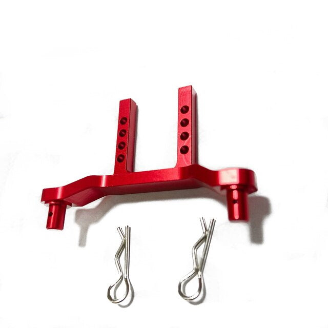 Powerhobby Aluminum Front Body Mount FOR Traxxas Prerunner Rally SST Teton Red - PowerHobby