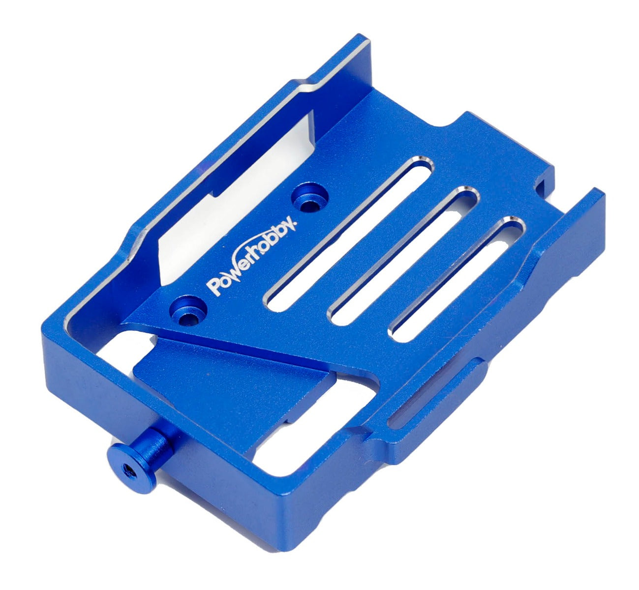 Powerhobby Aluminum Battery Mount Plate FOR Traxxas TRX-4M Blue TRX4M - PowerHobby