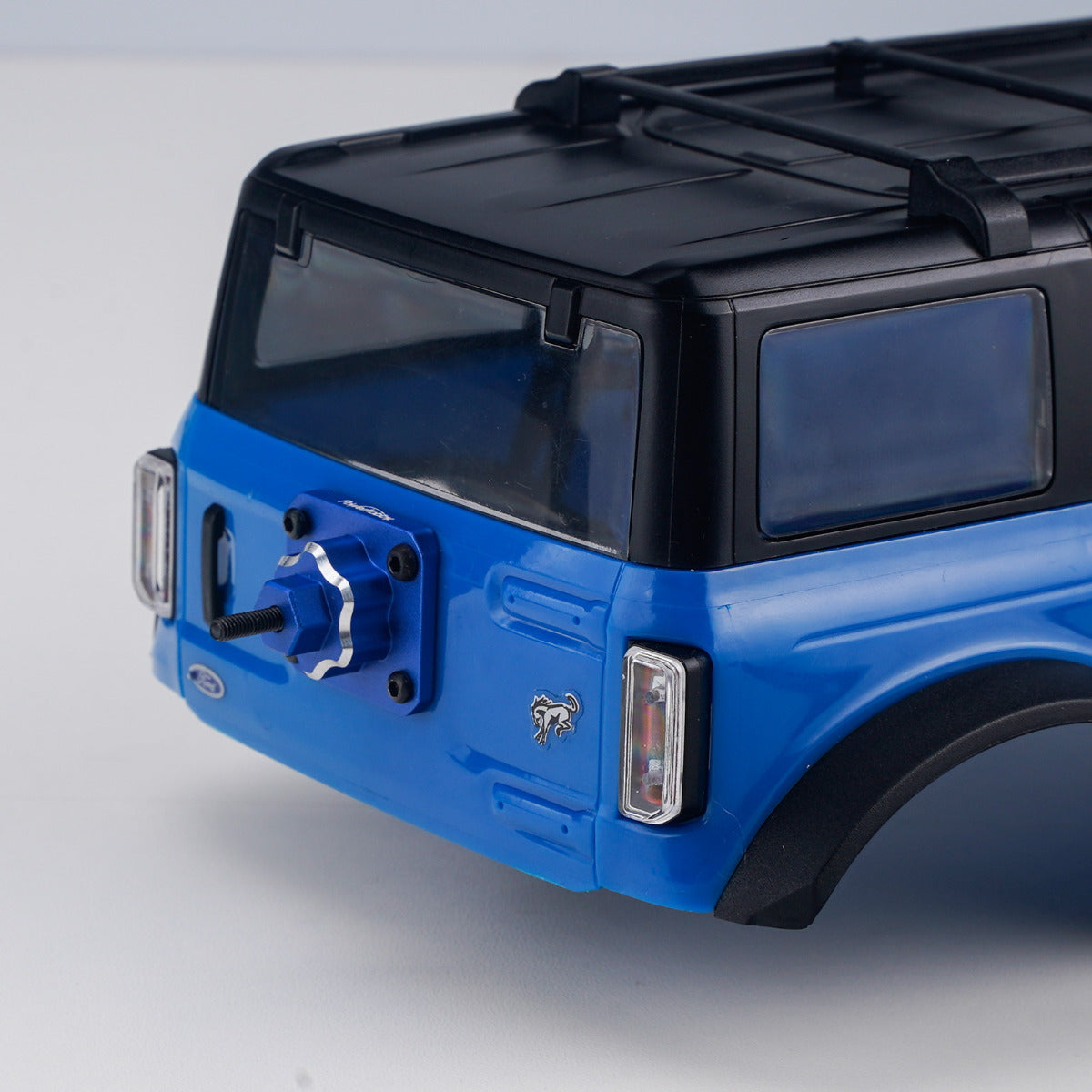 Powerhobby Aluminum Rear Spare Tire Rack FOR Traxxas TRX-4m Blue TRX4M - PowerHobby