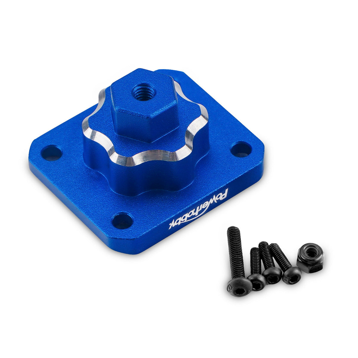 Powerhobby Aluminum Rear Spare Tire Rack FOR Traxxas TRX-4m Blue TRX4M - PowerHobby