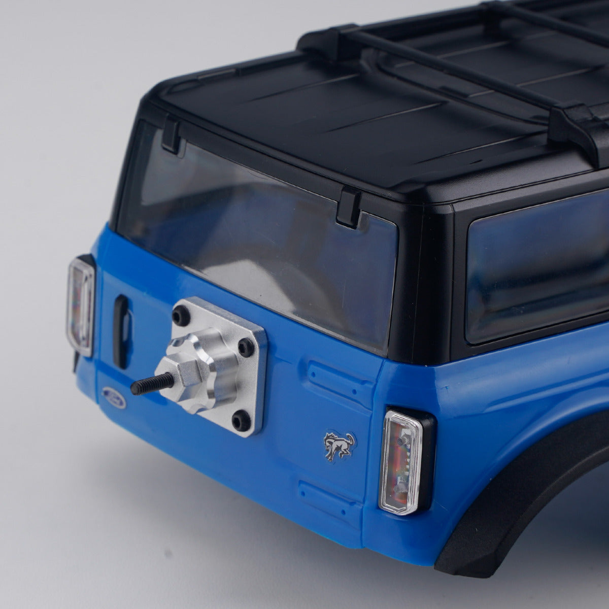 Powerhobby Aluminum Rear Spare Tire Rack FOR Traxxas TRX-4m Silver TRX4M - PowerHobby