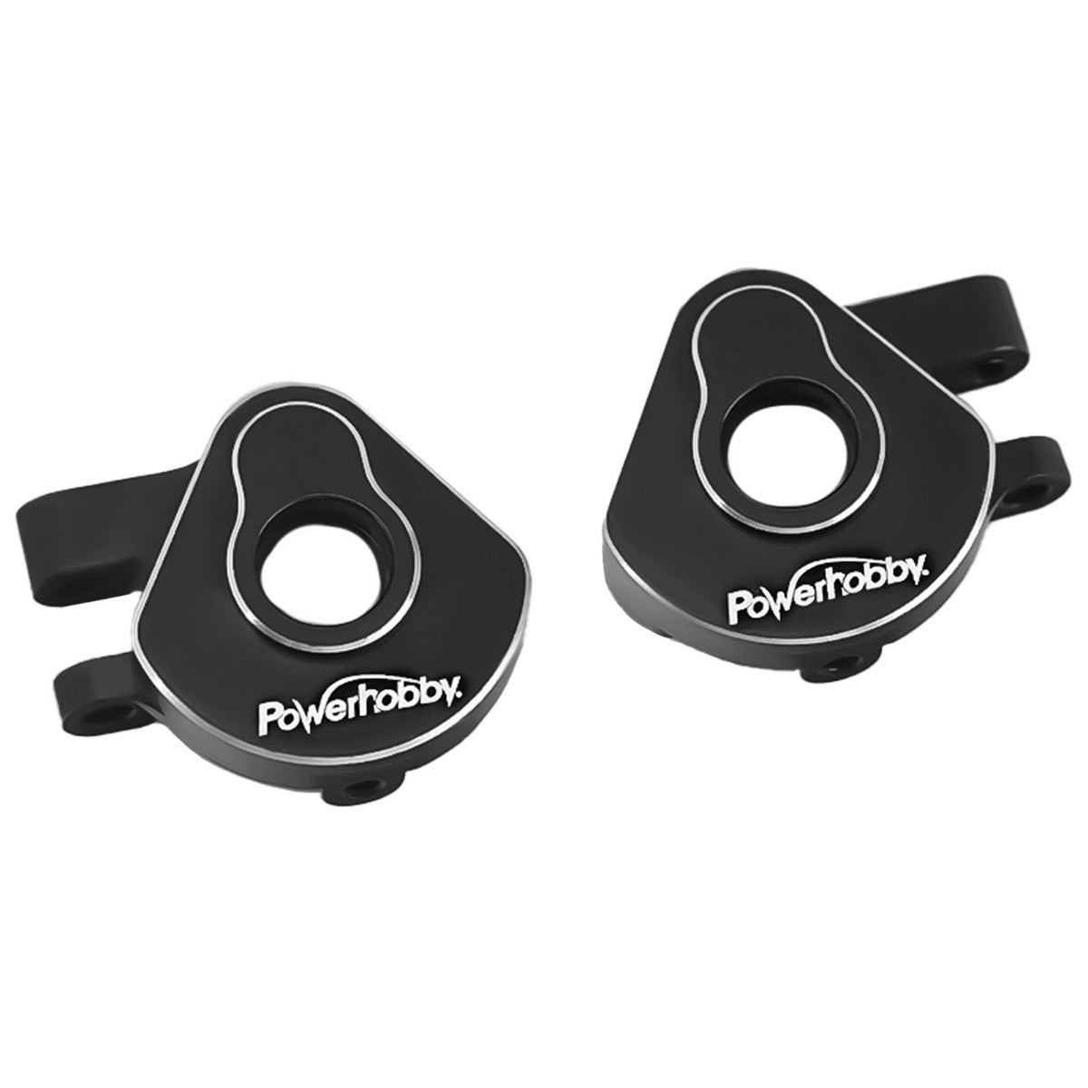 Powerhobby Aluminum Steering Knuckles / Blocks FOR Traxxas TRX-4M Black TRX4M - PowerHobby
