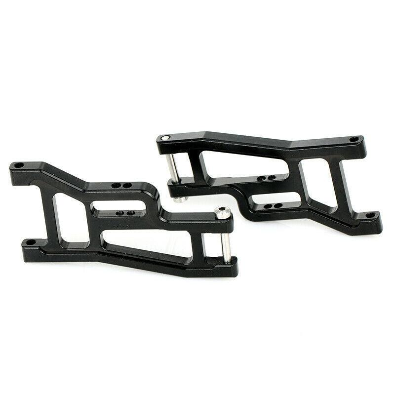 Powerhobby FOR Traxxas Drag Slash CNC Aluminum Front Suspension Arms Black - PowerHobby