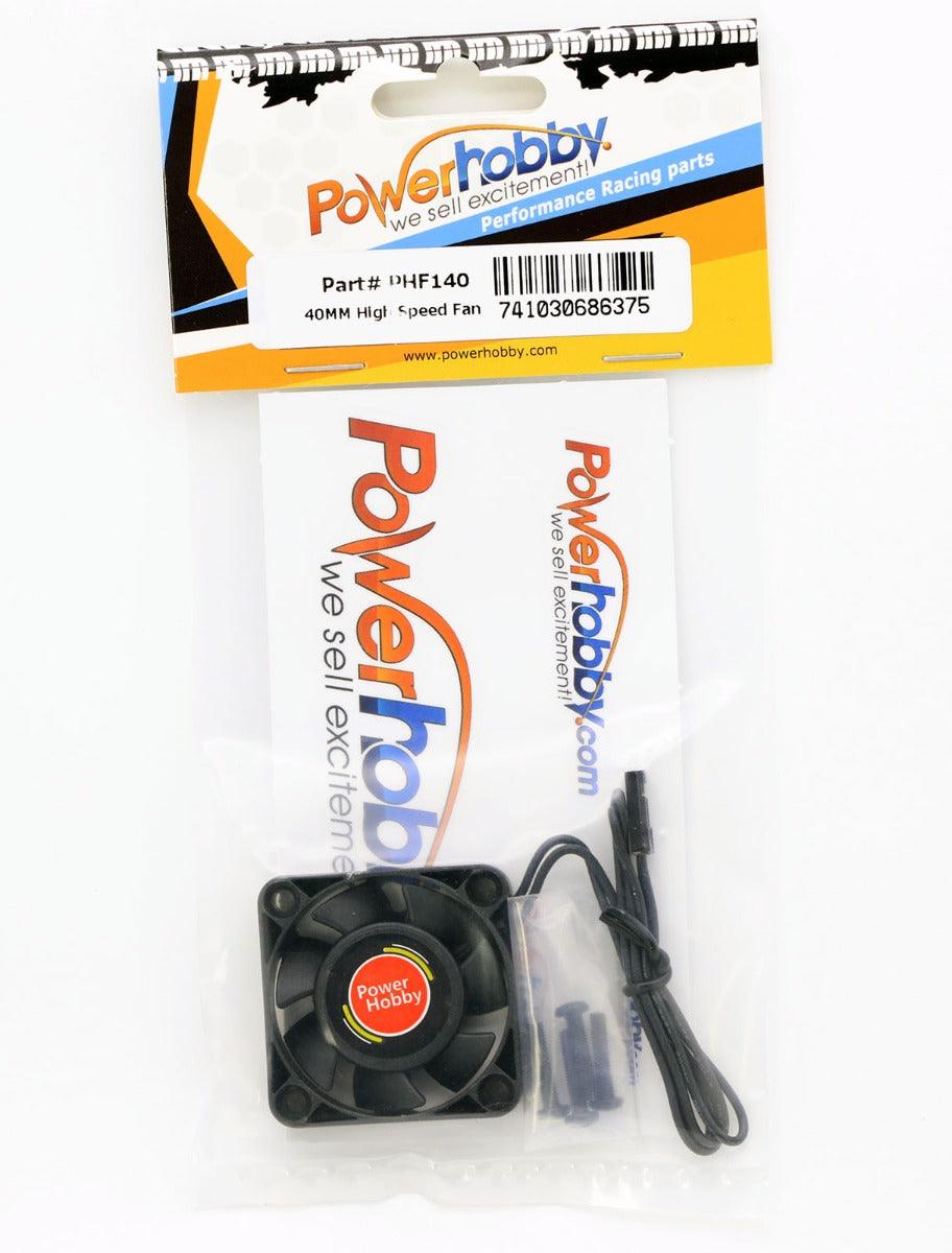 Powerhobby 40mm High Speed RC Motor / ESC Cooling Fan 40x40x10 - PowerHobby