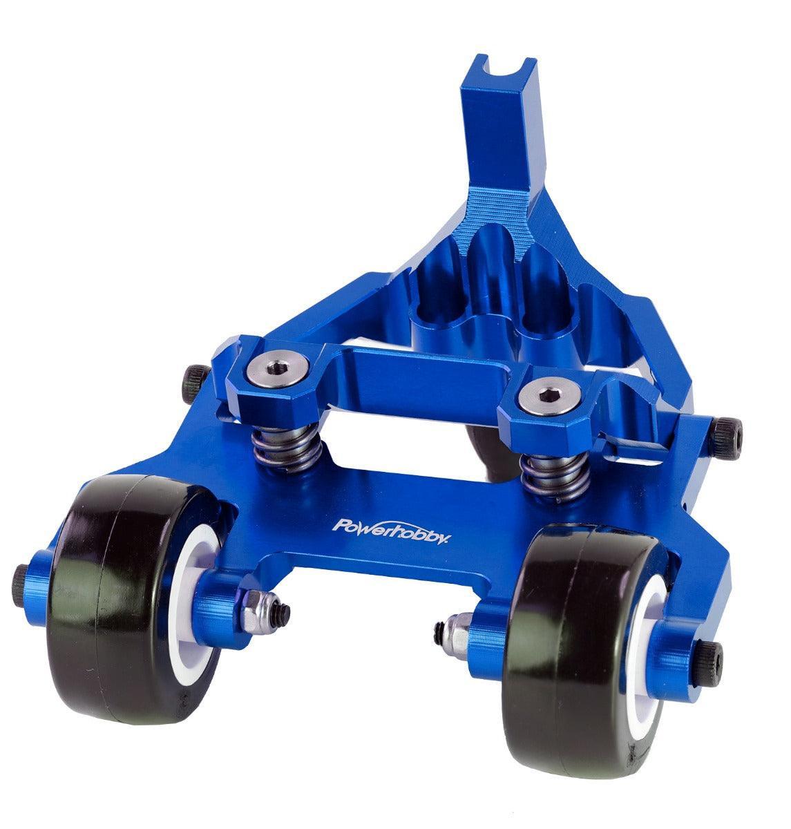 Powerhobby Aluminum Wheelie Bar Blue FOR Traxxas Maxx V1 & V2 - PowerHobby