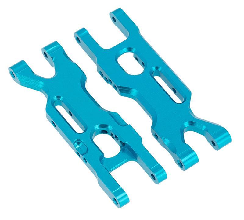 GPM Racing – Bracci Posteriori Inferiori In Alluminio Argento Per Losi 1/18 Mini-T 2.0 (LM056-S)