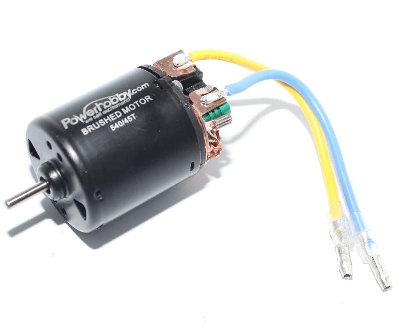 Powerhobby 540 45T Brush Brushed Motor For Rock Crawler SCX10 Wraith Assender - PowerHobby