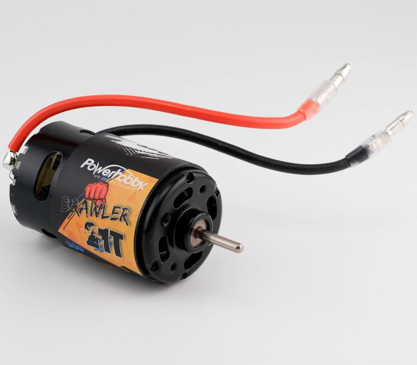 Powerhobby 550 Size 21T Brushed Motor Reverse Rotation FOR Traxxas TRX-4 - PowerHobby