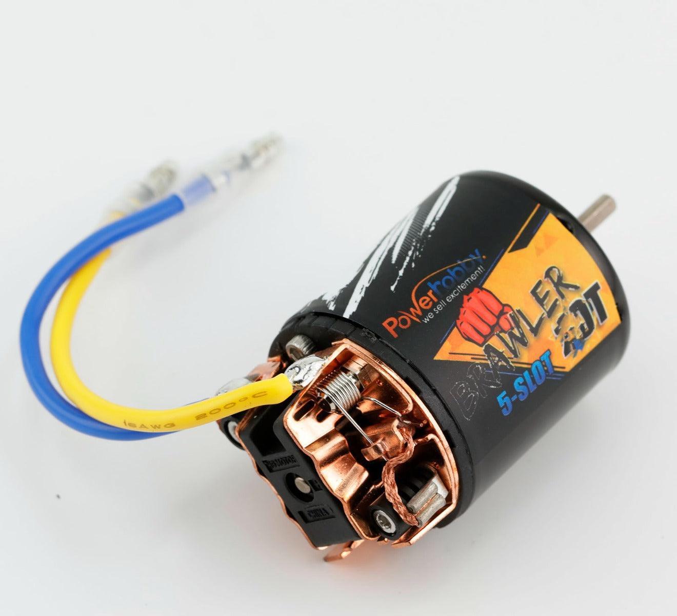 Powerhobby 540 5-Slot Brushed 20T 1/10 Rock Crawler Motor - PowerHobby