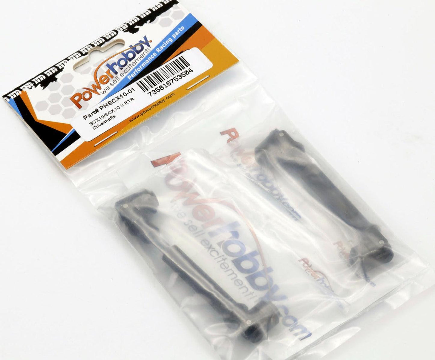 Powerhobby Axial SCX10 / SCX10-II RTR HD Steel Driveshafts / CVD - PowerHobby