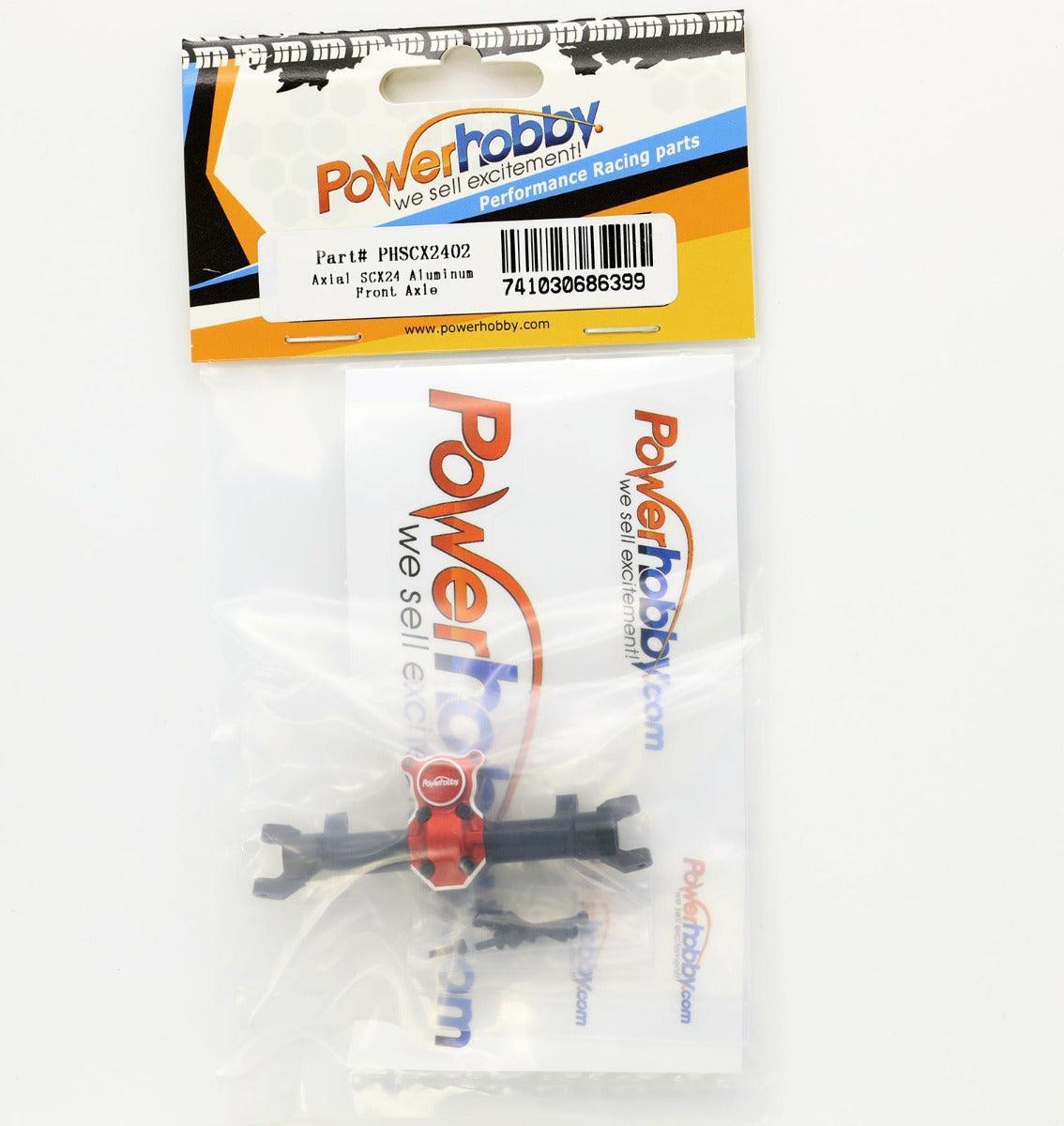 Powerhobby Axial SCX24 Aluminum Front Axle Diff housing Worm Gear cover - PowerHobby