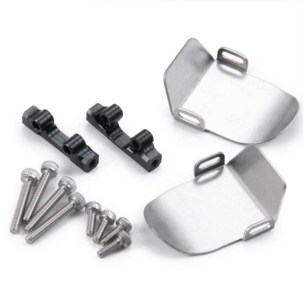 Powerhobby SCX24 Jeep C10 Bronco Front Rear Axle Protection Skid Plate - PowerHobby