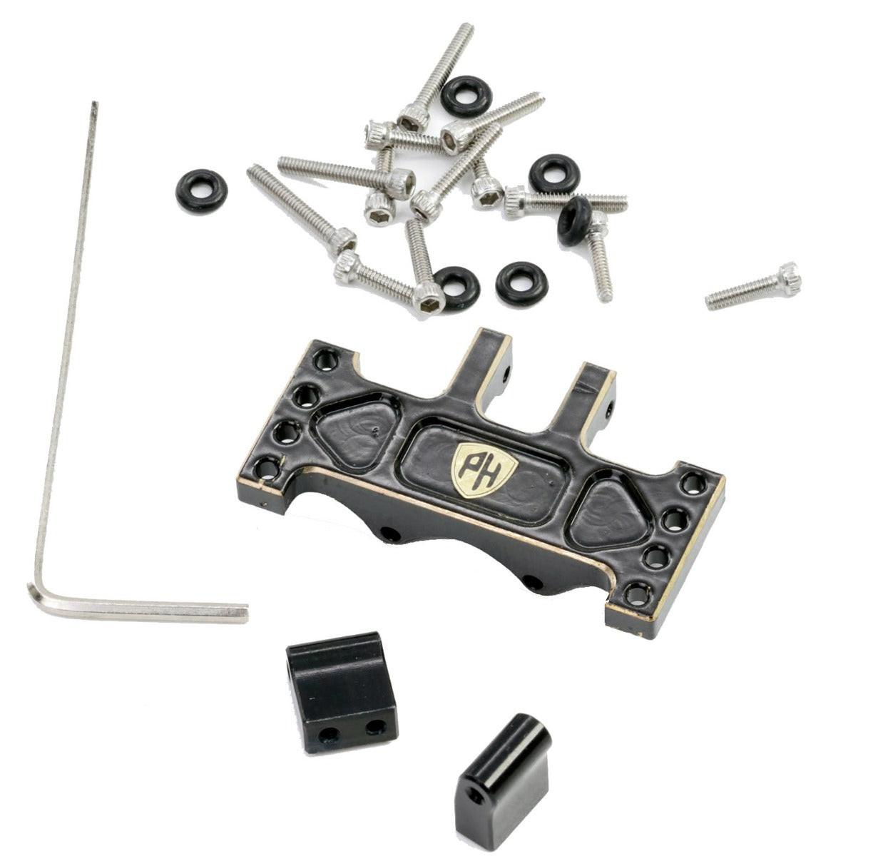 Powerhobby Axial SCX24 Adjustable Brass Servo Mount for Reefs Emaxx 59MG - PowerHobby