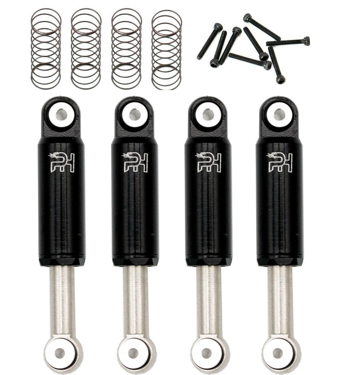 Powerhobby Aluminum 32mm Internal Spring Air Shocks Axial SCX24 C10 Jeep Betty - PowerHobby