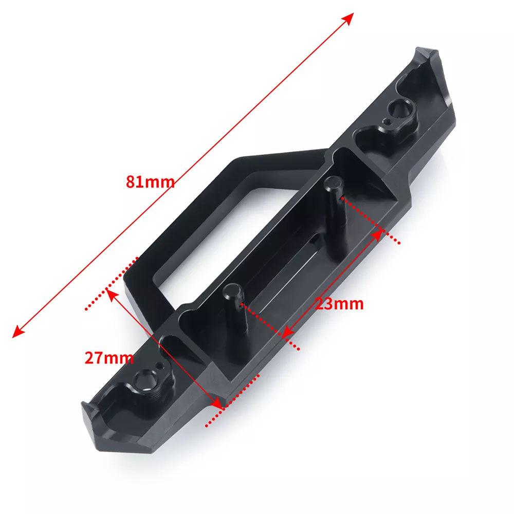 Powerhobby SCX24 Jeep Gladiator Bronco Front Aluminum Bumper - PowerHobby