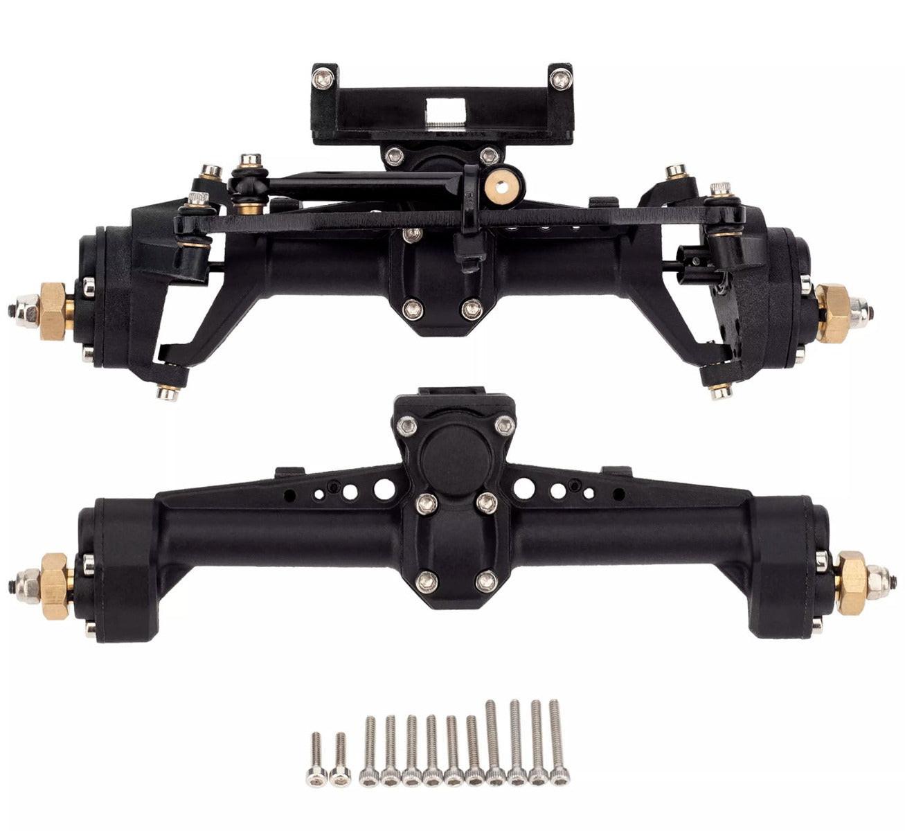 Powerhobby Axial SCX24 Front Rear Portal Axle Jeep C10 Bronco Deadbolt Crawler - PowerHobby