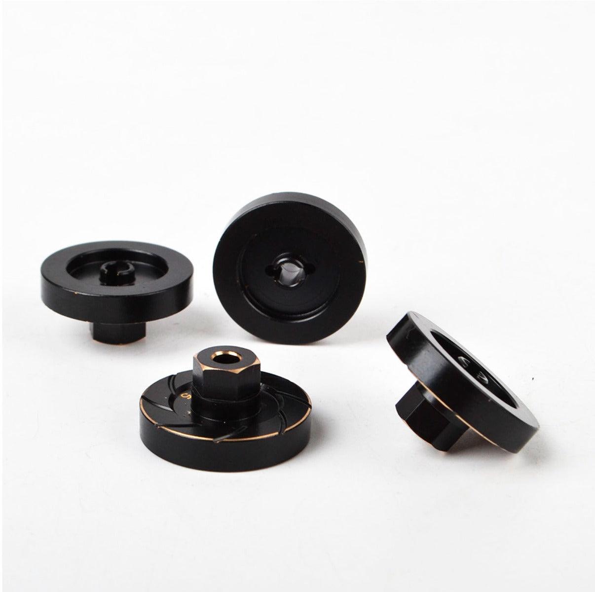 Powerhobby Axial SCX24 Brass Counterweight Wheel Hub Weights Adapter - PowerHobby