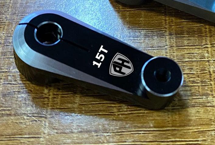 Powerhobby 1/6 Axial SCX6 Aluminum 15T Servo Horn - PowerHobby