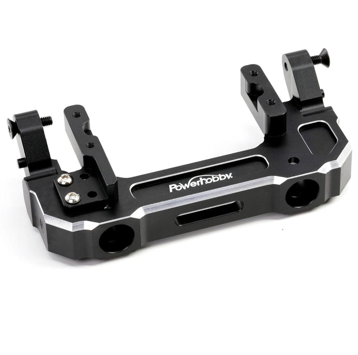 Powerhobby 1/6 Axial SCX6 Aluminum Front Bumper Servo Winch Mount - PowerHobby