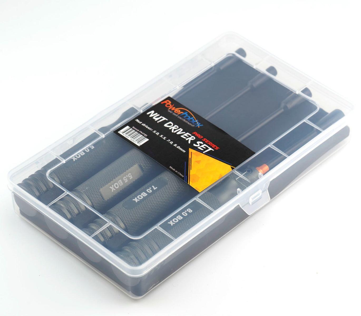 Powerhobby Pro Series Nut Driver Tool Set 5mm 5.5mm 7mm 8mm - PowerHobby