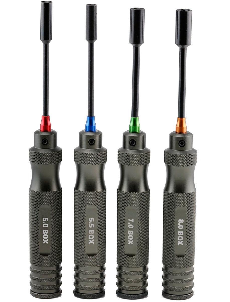 Powerhobby Pro Series Nut Driver Tool Set 5mm 5.5mm 7mm 8mm - PowerHobby