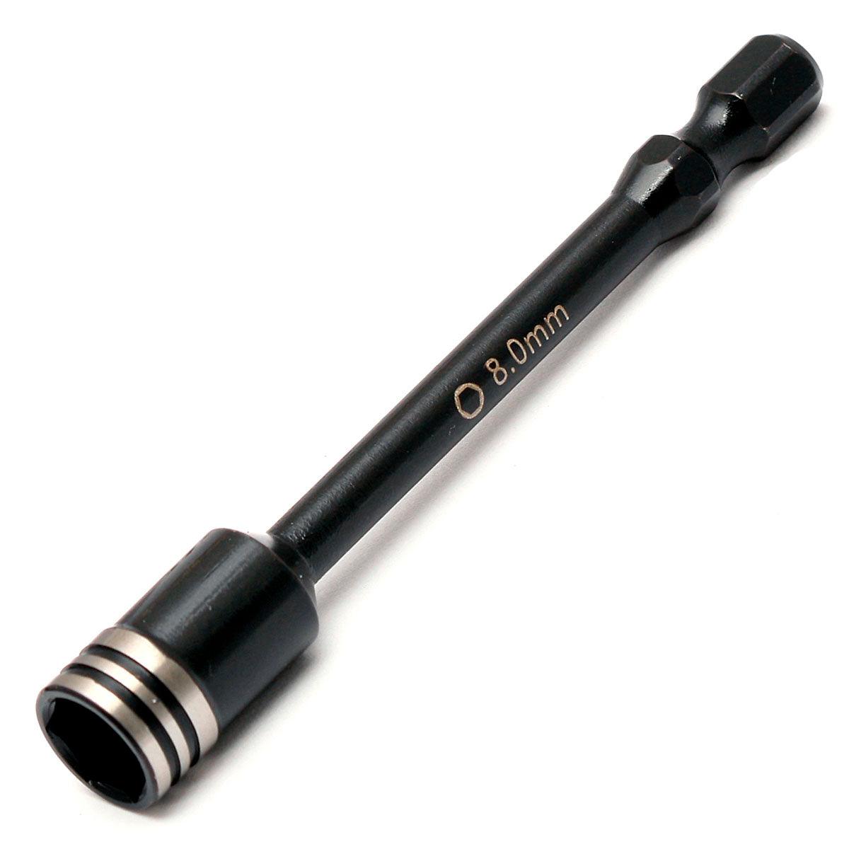 Powerhobby Nut Driver Bit 8.0mm 1/4" Steel Drive Tip 8mm - PowerHobby