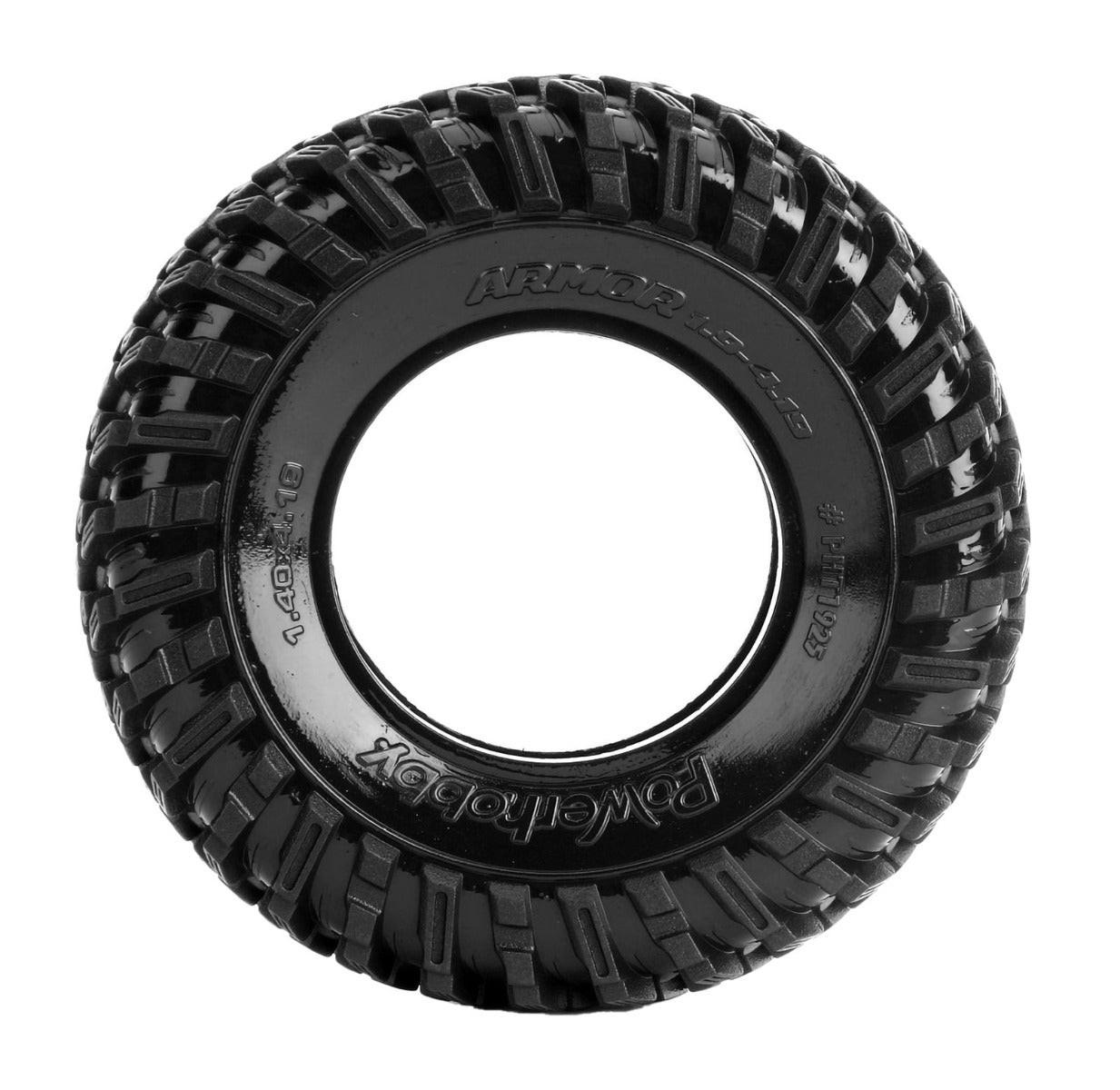 Powerhobby Armor 1.9 4.19 Crawler Tires with Dual Stage Soft and Medium Foams - PowerHobby