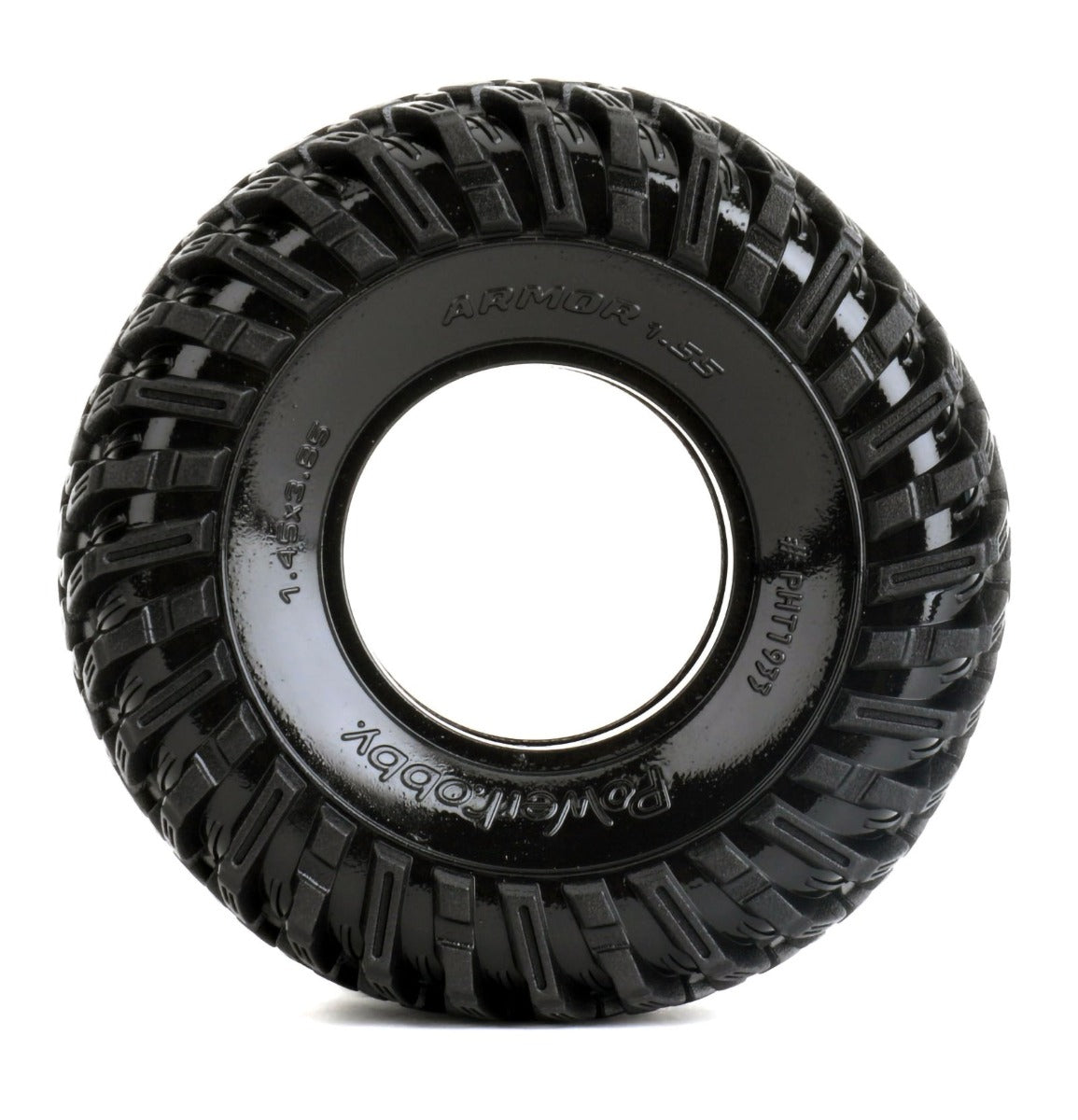 Powerhobby Armor 1.55 Crawler Tires with Dual Stage Soft and Medium Foams - PowerHobby
