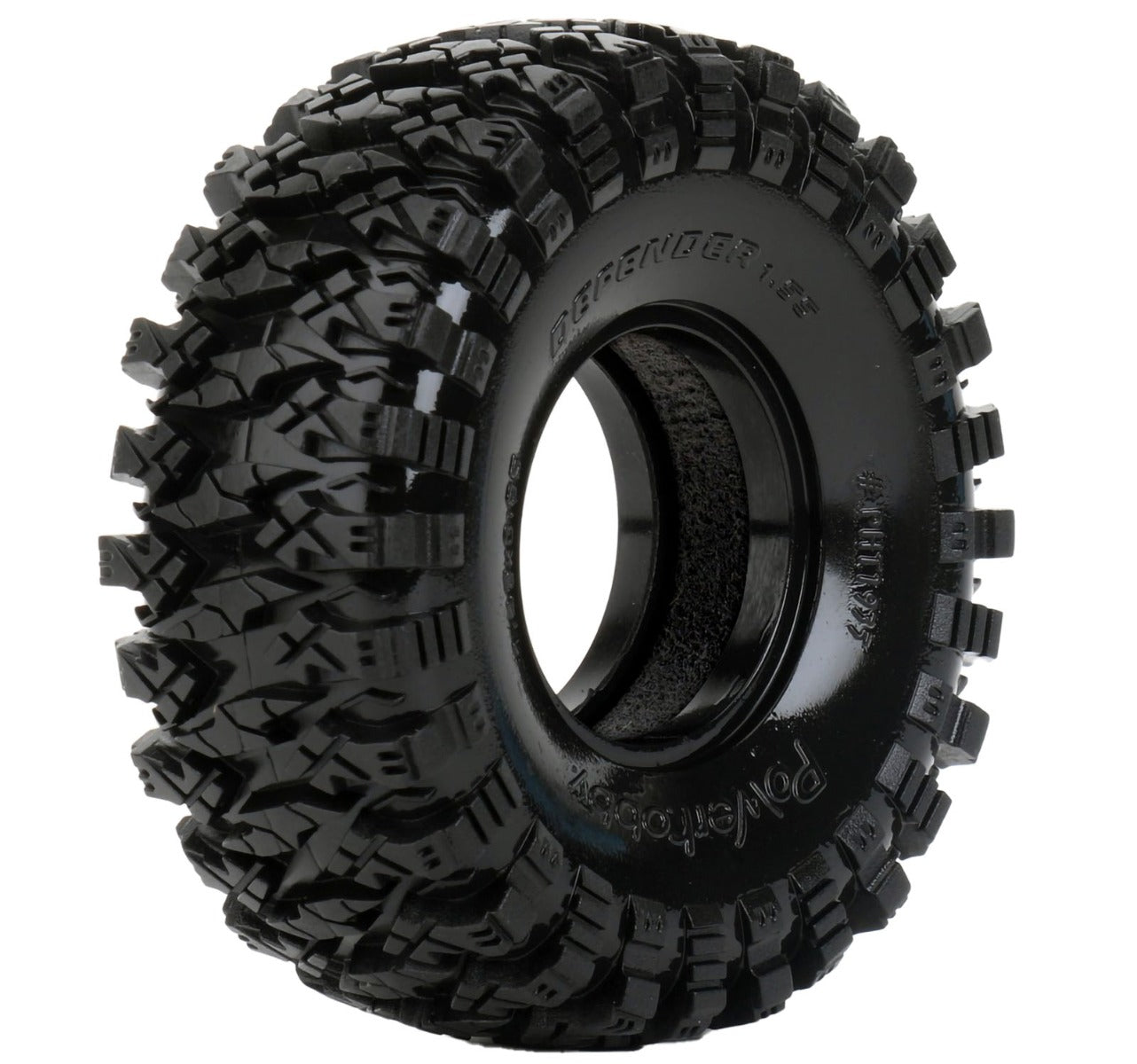 Powerhobby Defender 1.55 Crawler Tires with Dual Stage Soft and Medium Foams - PowerHobby