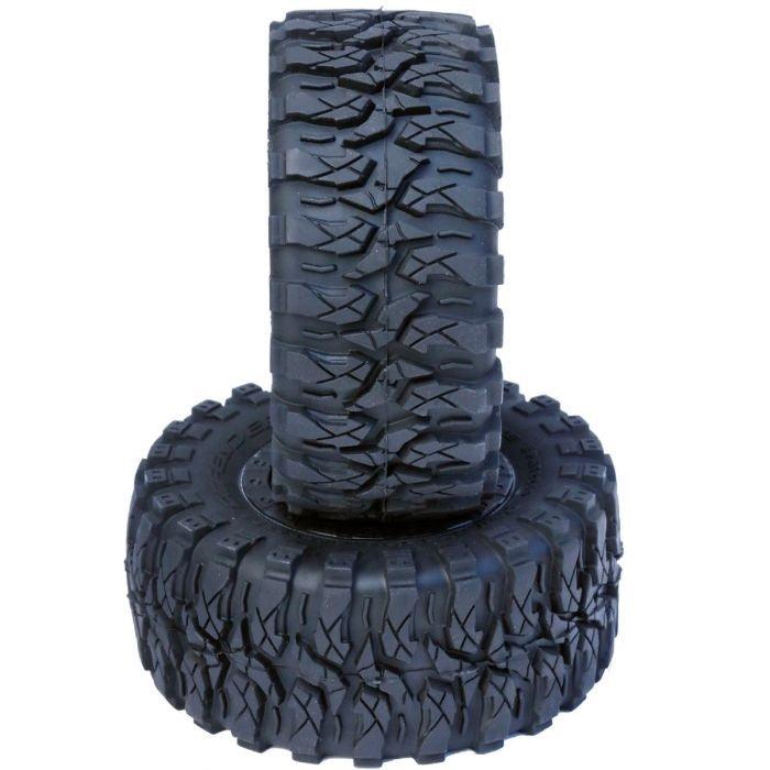 Powerhobby Defender 2.2 BELTED MOUNTED Tires / Wheels (2) 12mm Hex SCT / SC - PowerHobby