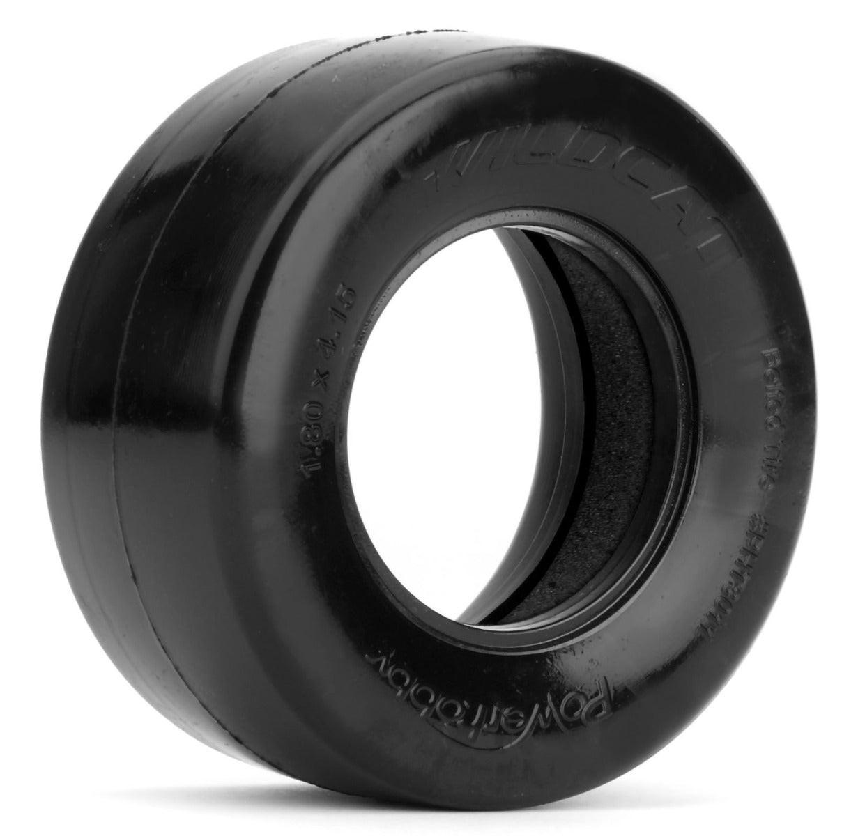 Powerhobby 1/10 Wildcat BELTED Rear 2.2"/3.0" Drag Racing Tires Soft - PowerHobby