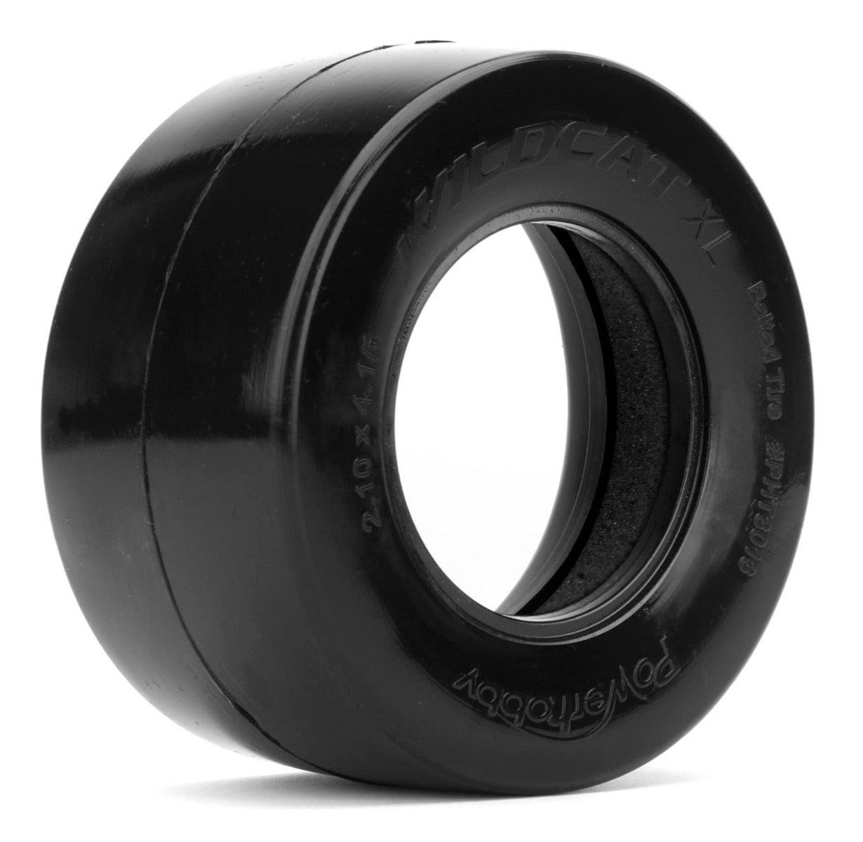 Powerhobby 1/10 Wildcat XL Wide BELTED Rear 2.2"/3.0" Drag Racing Tires Soft - PowerHobby