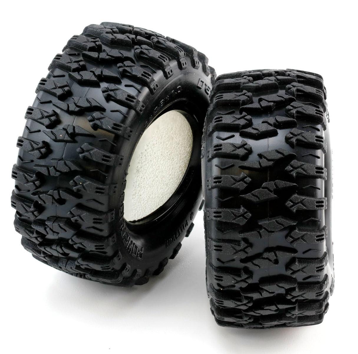 Powerhobby Defender 1.0” Micro Crawler Tires 1/24 Axial SCX24 - PowerHobby