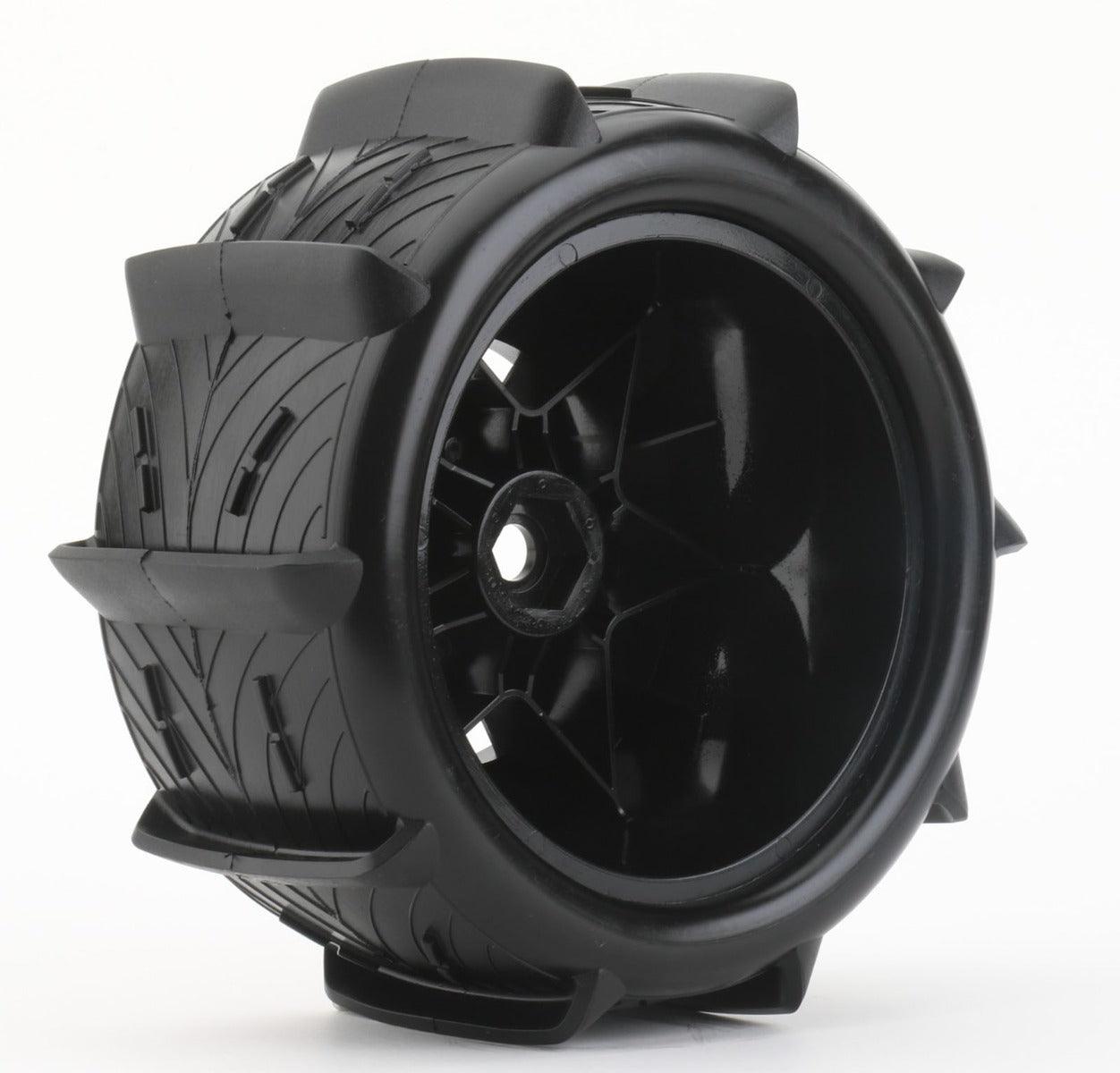 Powerhobby Rooster X Belted Paddle Sand Snow Tires 1/5 FITS Traxxas X-Maxx - PowerHobby