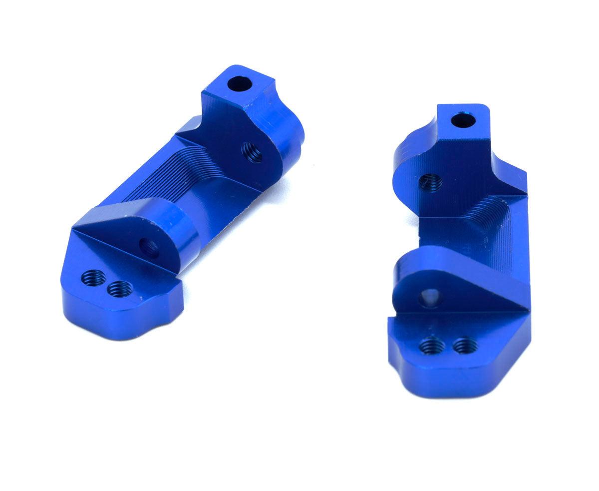 Powerhobby Aluminum Caster Blocks FOR Traxxas Slash Rustler Bandit Stampede Blue - PowerHobby