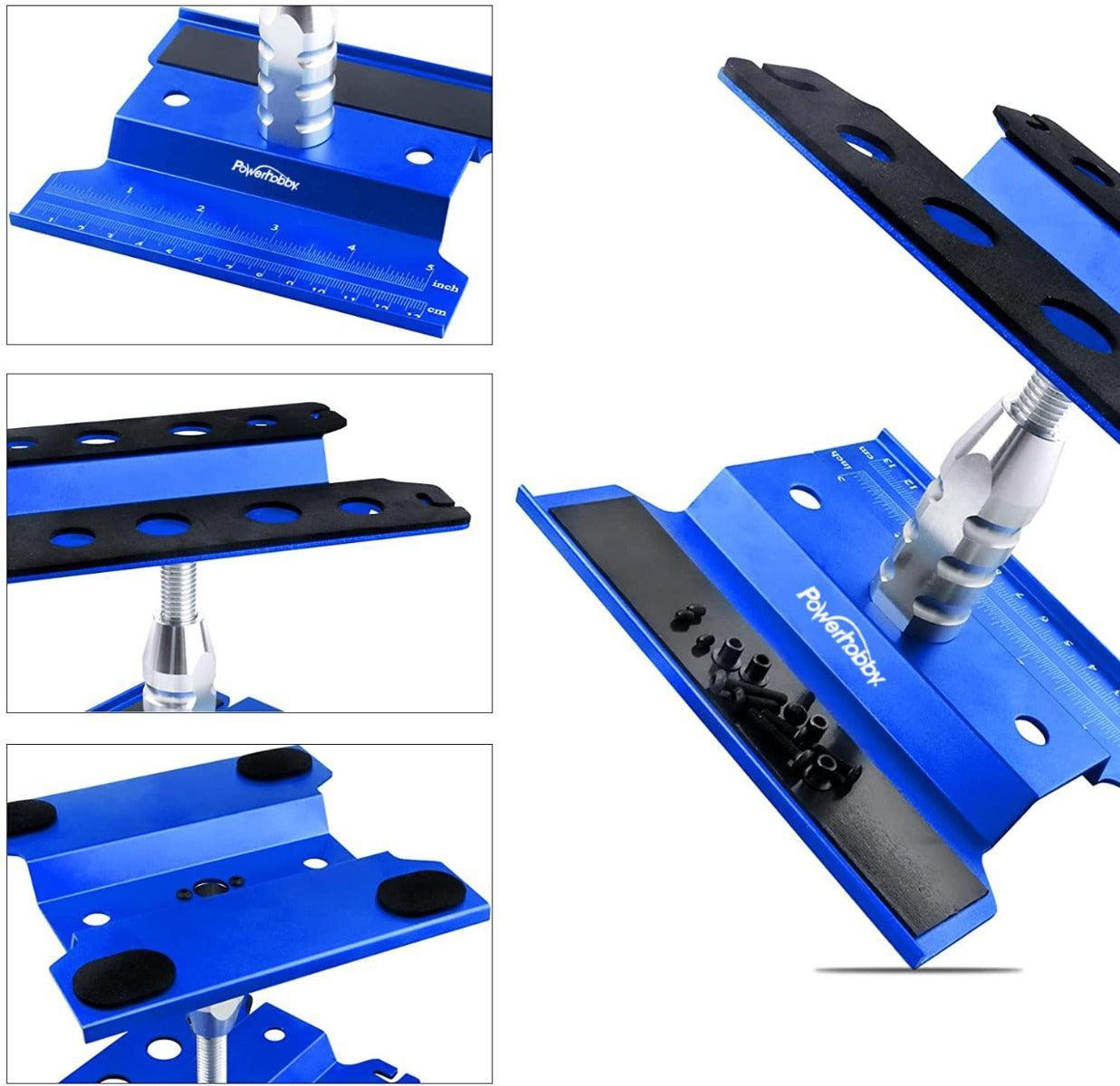 Powerhobby Aluminum RC Car Repair Work Stand 1/10 1/12 1/16 1/18 - PowerHobby