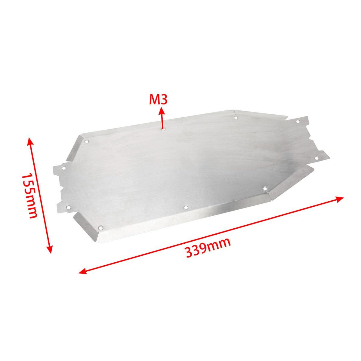 Powerhobby Stainless Steel Chassis Plate Protector Guard FITS Traxxas Sledge - PowerHobby