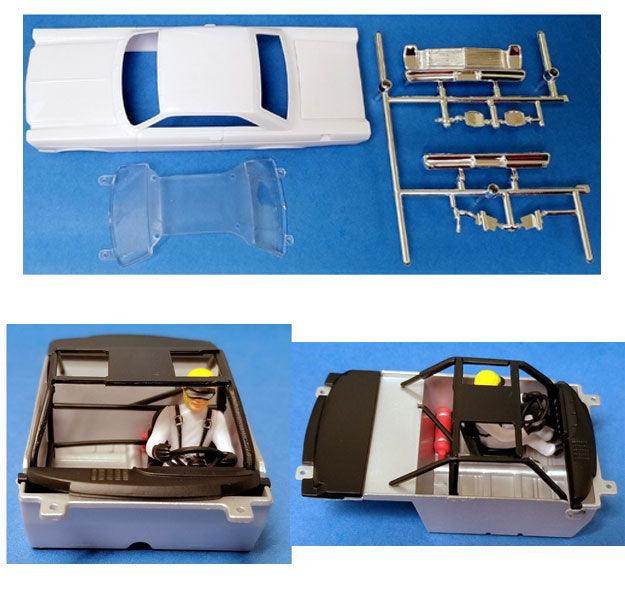 Monogram PMTR8506 '65 Ford Galaxie Stock Car White Body Kit Slot 1/32 - PowerHobby