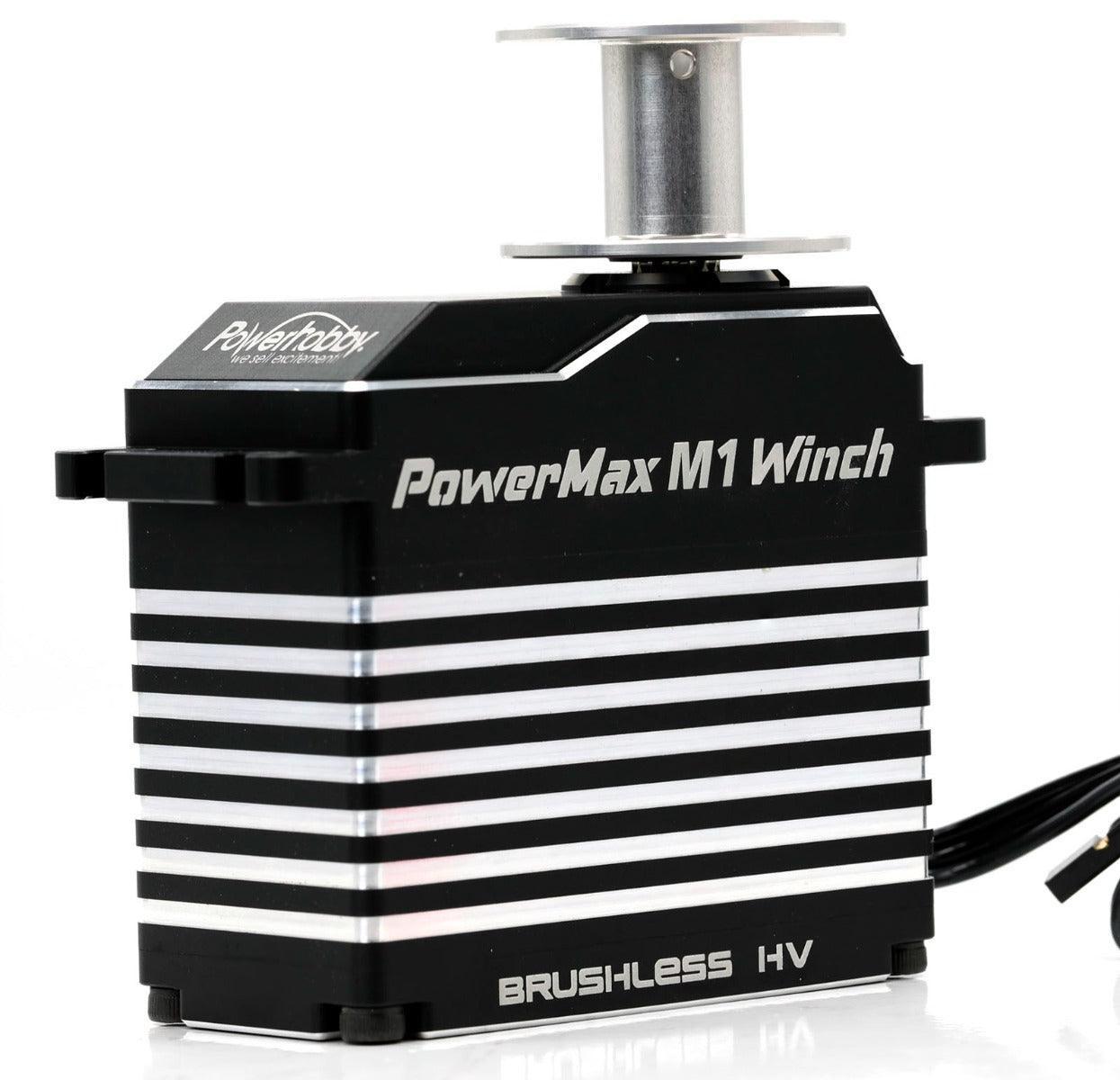 Powerhobby POWERMAX M1 Winch Brushless Servo 1/5 Axial SCX6 Crawler - PowerHobby