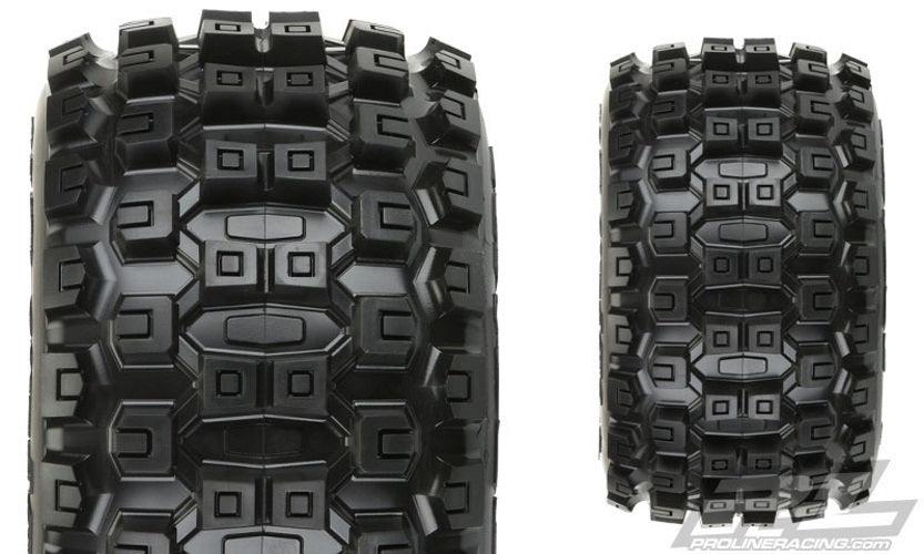 Pro-Line 10127-10 Badlands MX38 3.8" All Terrain Tires Mounted For 17mm MT - PowerHobby